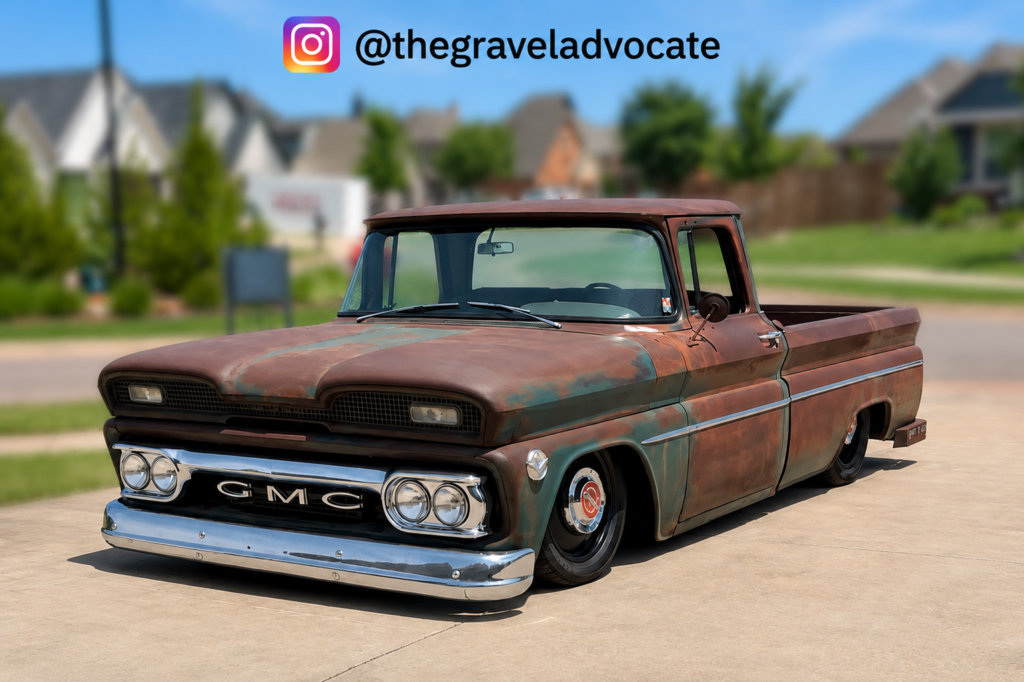 1960 GMC pickup truck with classic side trim featured by c10trims