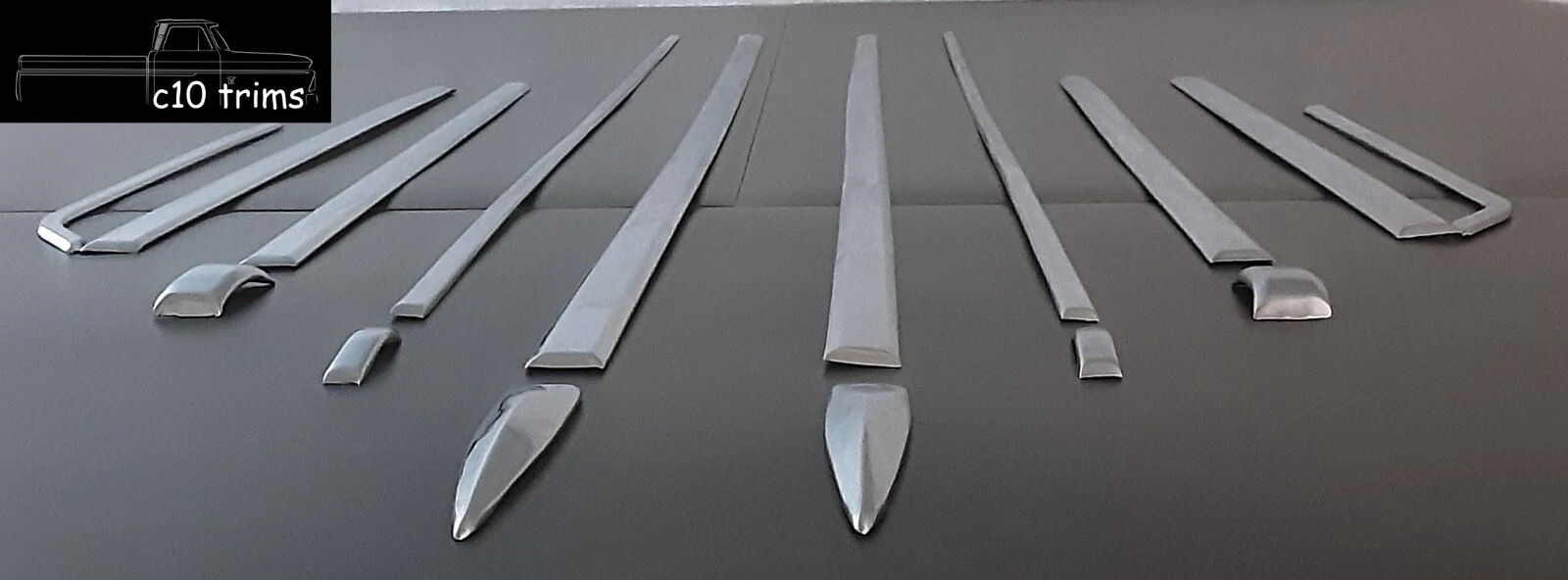 Trim pieces close-up