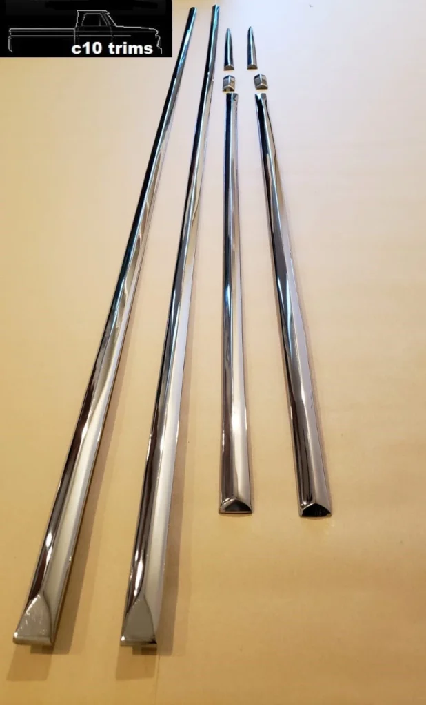 1960-1961 GMC Custom Deluxe Long Bed full trim set
