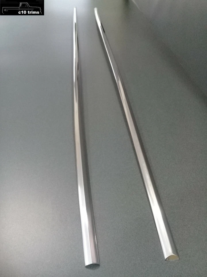1960-1961 Chevy Apache Custom Deluxe long bed chrome trim pieces